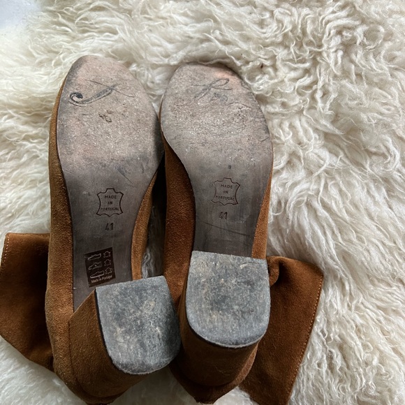 Free People Suede Cognac boots, made in Portugal - Picture 7 of 7